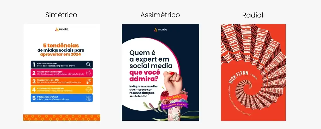 exemplos de posts para social media criativos