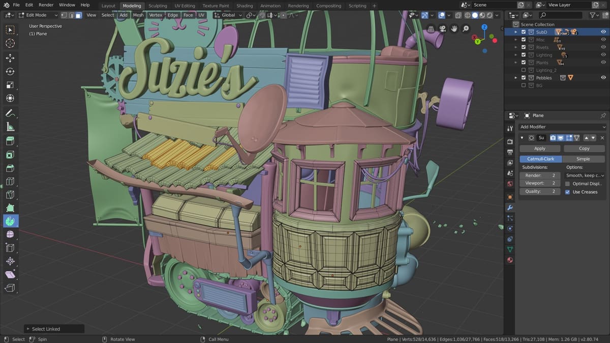 melhores softwares modelagem renderização 3d 2024