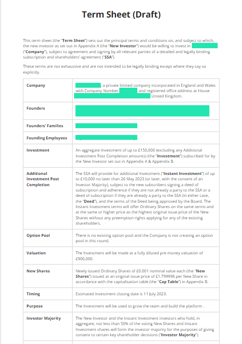 Guia Completo: Como Negociar um Term Sheet para sua Startup