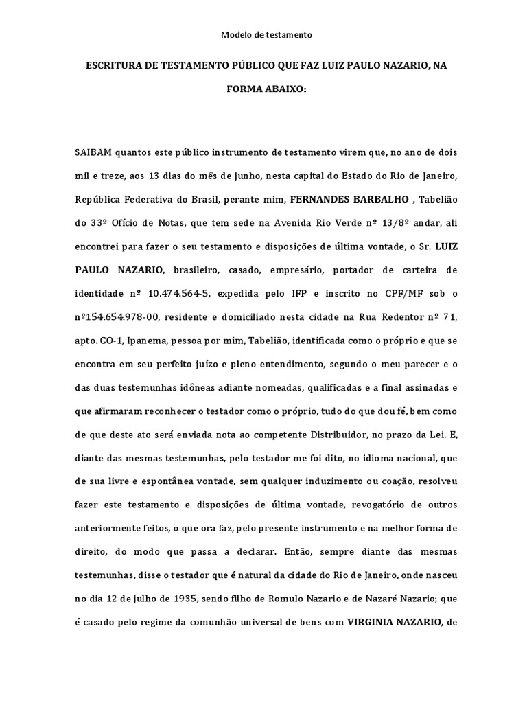 Testamento Vital: O Que É e Como Planejar Suas Vontades em Vida