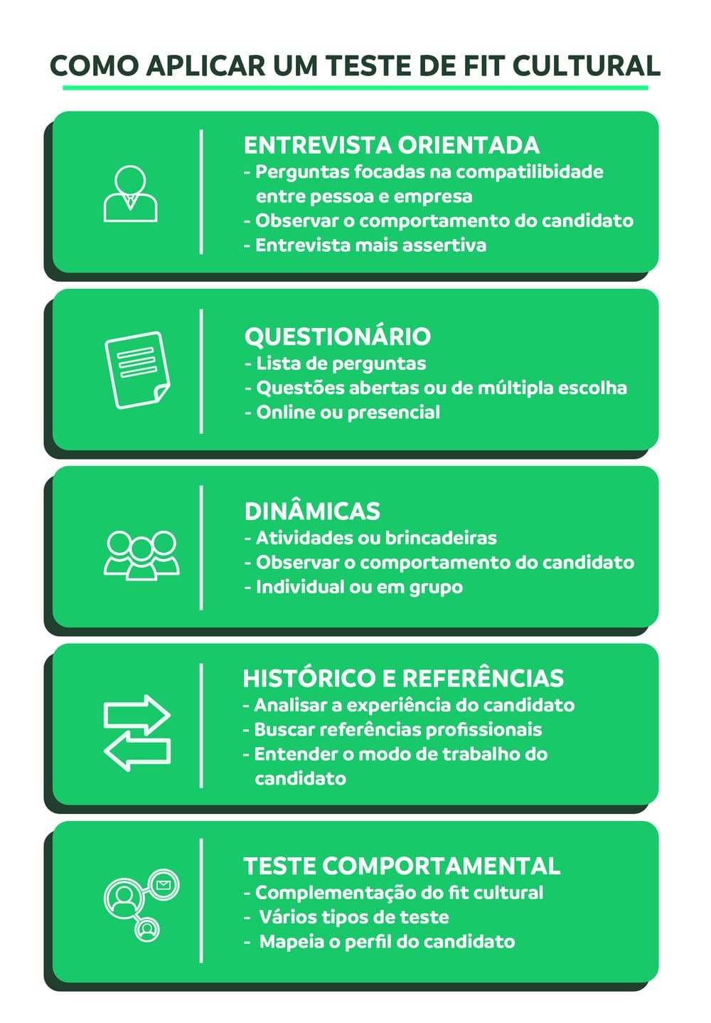 melhores dicas para passar no teste de fit cultural