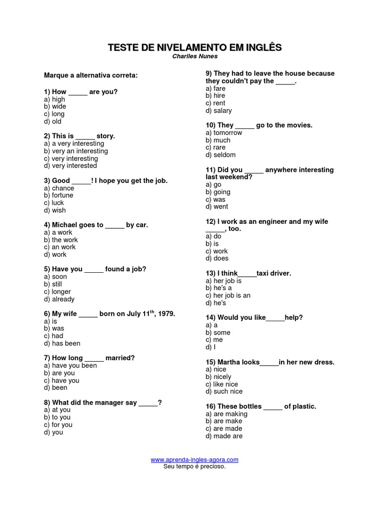 Guia Completo: Como o CEFR Define Seu Nível de Inglês para o Trabalho