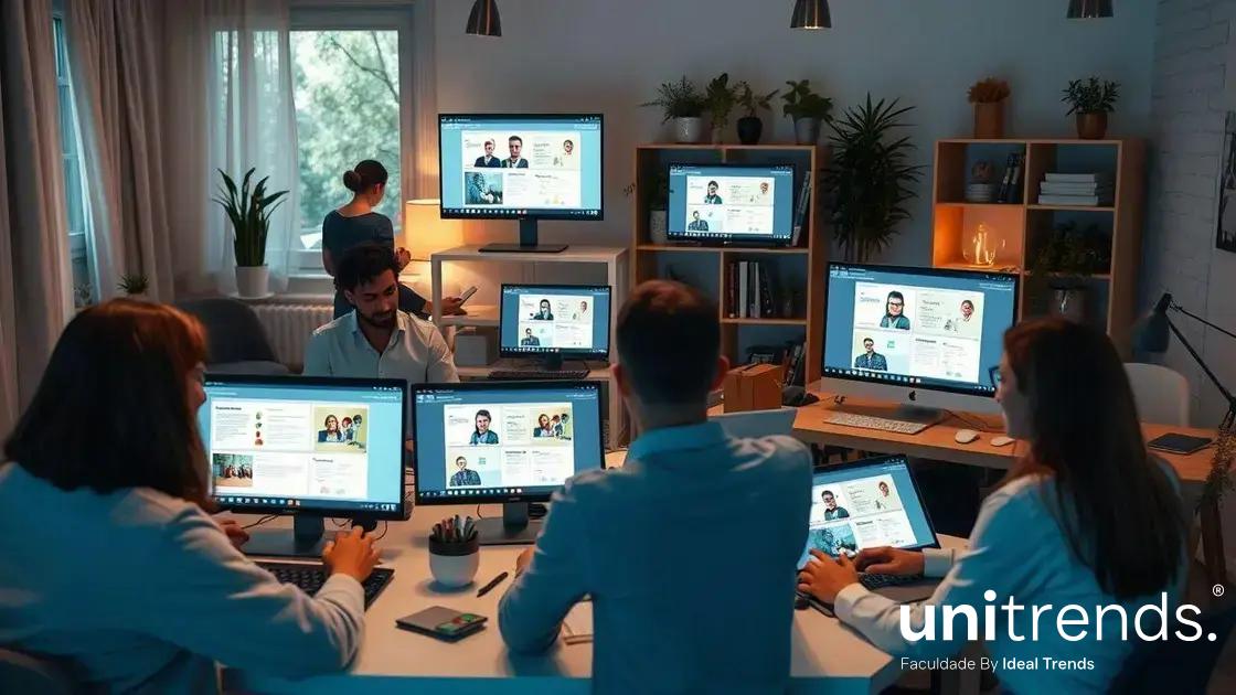 5 ideias de títulos:
1. Como a Universidade Corporativa Impulsiona o Crescimento da Sua Empresa
2. Universidades Corporativas de Sucesso: Lições de Gigantes do Mercado
3. Os Benefícios Inegáveis da Universidade Corporativa para a Retenção de Talentos
4. Desmistificando a Universidade Corporativa: O Que Você Precisa Saber
5. Implementando uma Universidade Corporativa Eficaz: Um Guia Prático