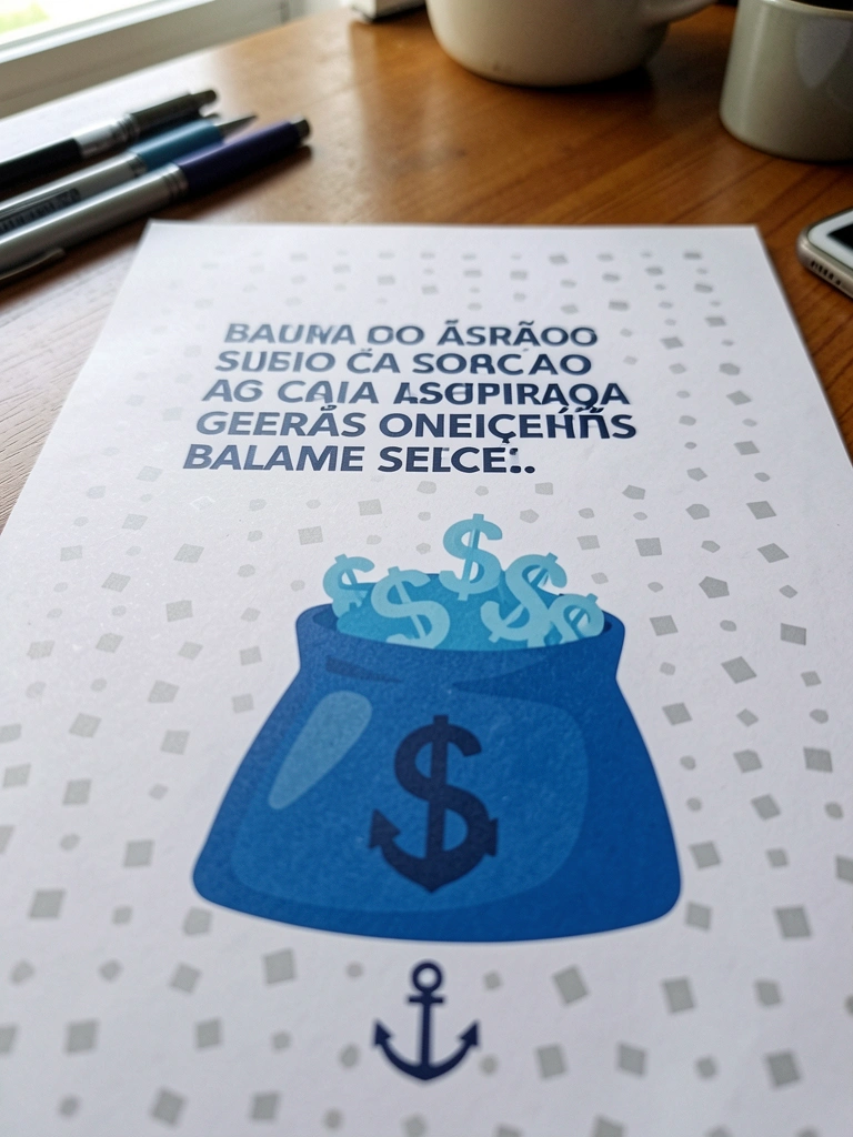 Balanço patrimonial com destaque no campo do capital social, em fundo azul claro.