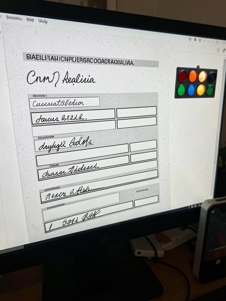 Semáforo com cinco luzes acesas, representando diferentes estados de uma situação cadastral.