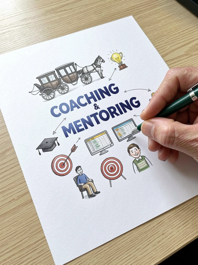 Carruagem húngara tradicional em madeira e metal, com cavalos atrelados, em um cenário rural ao entardecer.