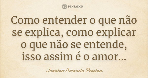como compreender