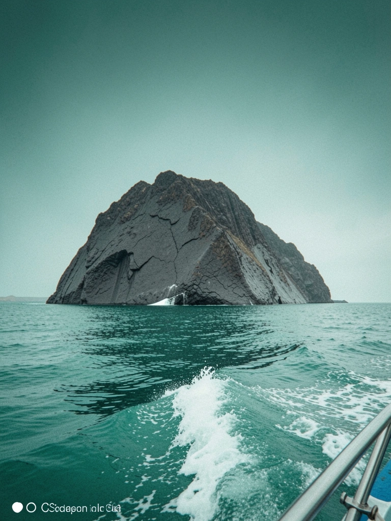 Comparação lado a lado entre uma onda na superfície do mar e um iceberg submerso, ilustrando clima e cultura organizacional