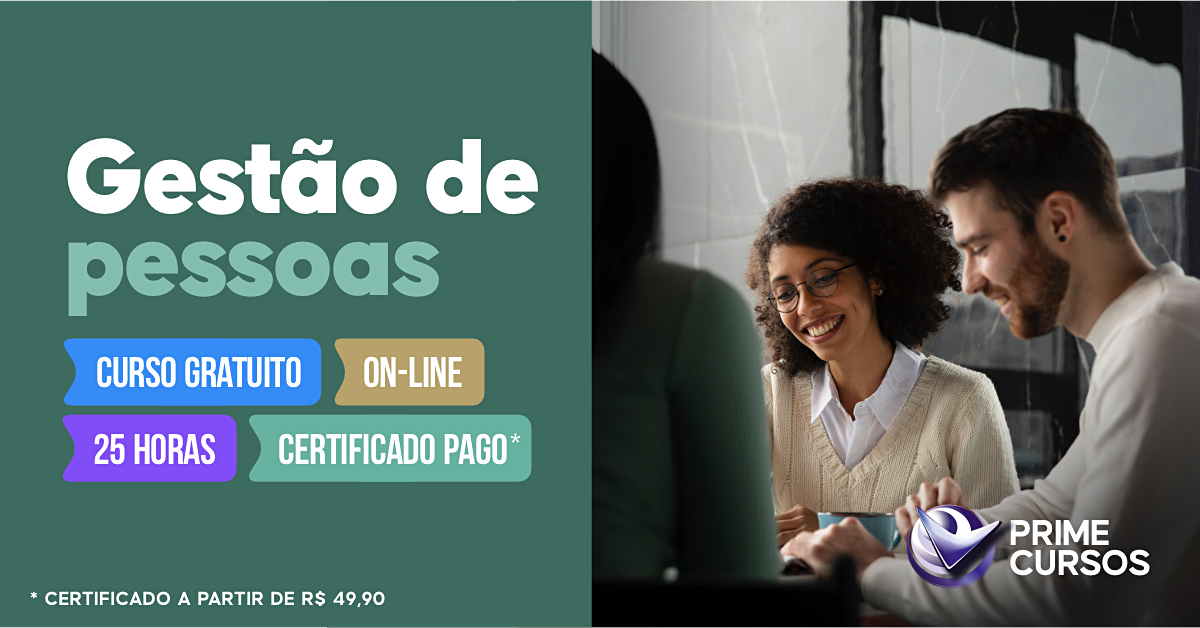 curso online gestão de pessoas grátis