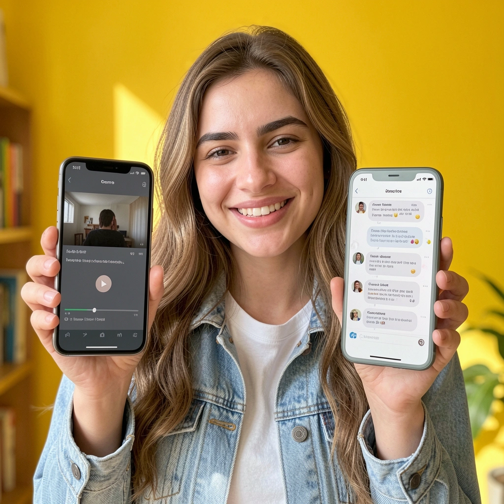 Interface de curso online com videoaula em destaque e área de comentários abaixo
