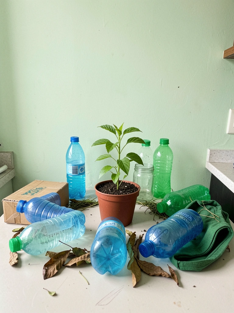 Símbolo de reciclagem formado por três setas verdes sobre fundo branco.