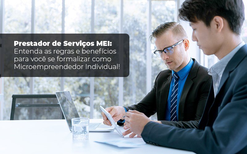 formalizar prestador de serviços mei