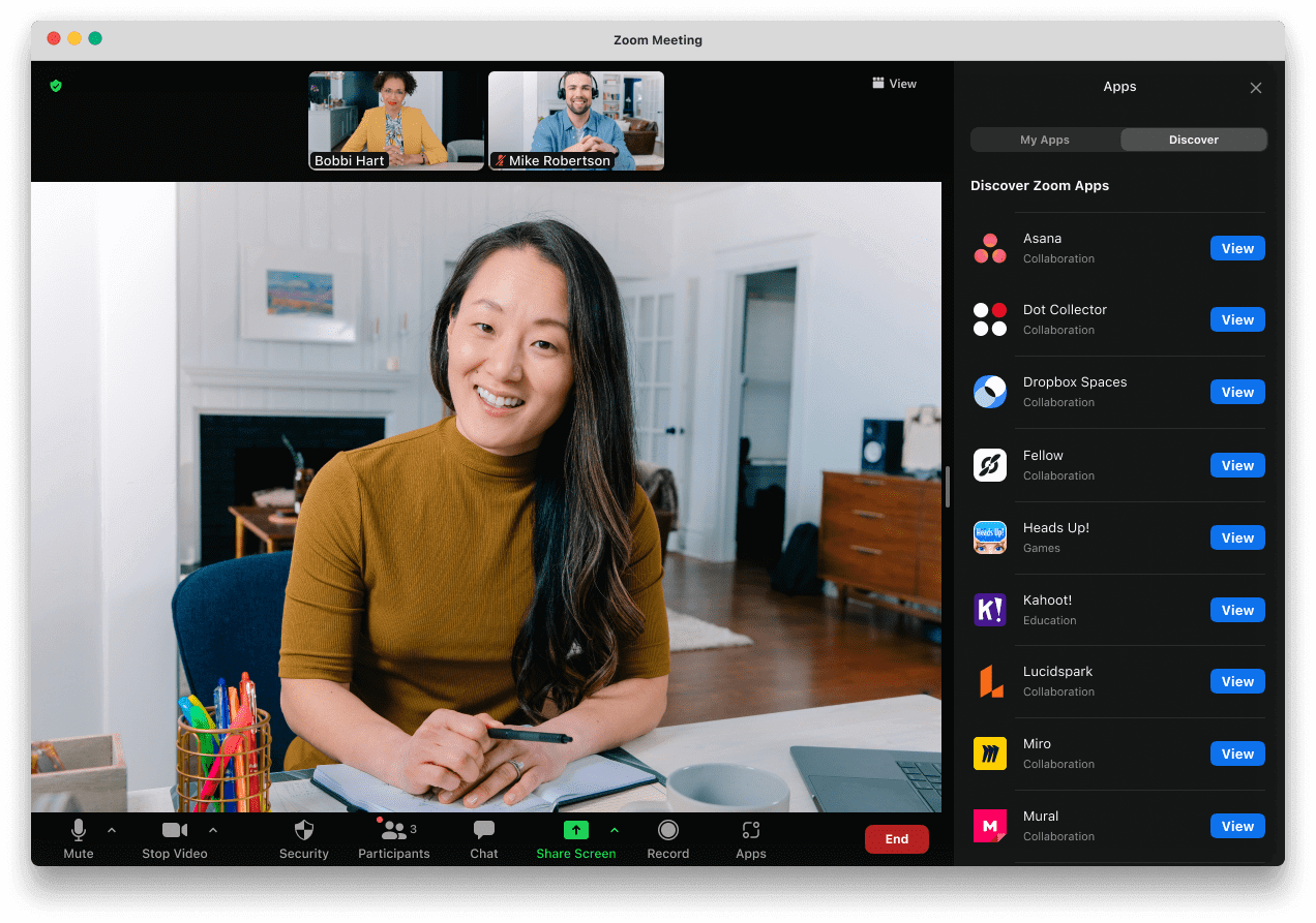 software de videoconferência para aulas