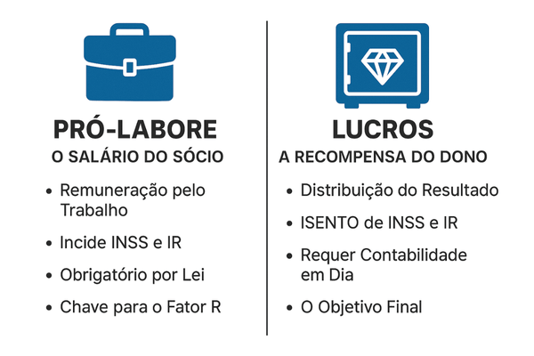 como pagar sócio empresa