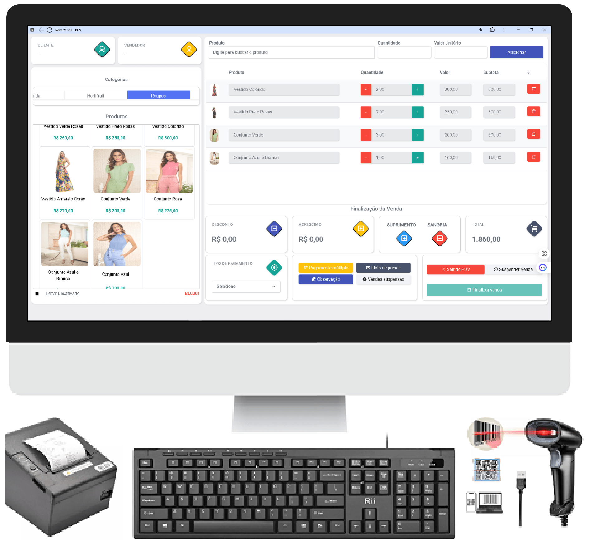 custo software compras