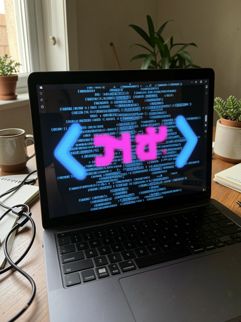 Tela de editor de código com trechos de programação e painel de resultados ao lado